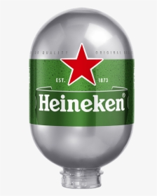 Heineken 8l Keg - Fusto Birra Heineken 8 Litri, HD Png Download, Transparent PNG