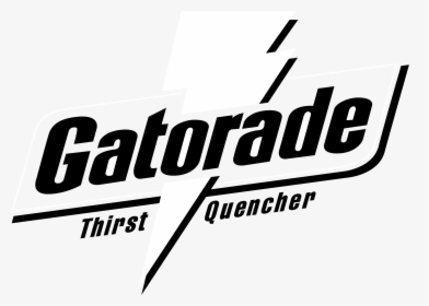 Gatorade Logo Black And White - Gatorade, HD Png Download, Transparent PNG
