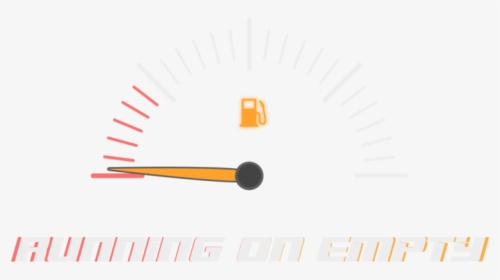 Running On Empty - Graphic Design, HD Png Download, Transparent PNG