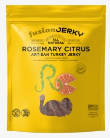 Rosemary Citrus Turkey Jerky - Fusion Jerky, HD Png Download, Transparent PNG