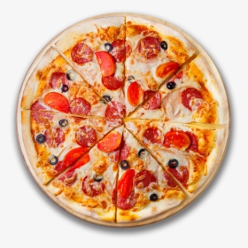 Italian Pizzeria Just For Kids - Pepperoni Pizza Transparent Background, HD Png Download, Transparent PNG