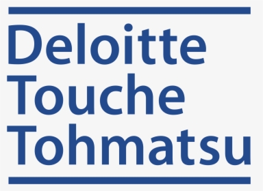 Deloitte Touche Tohmatsu Logo Png Transparent - Deloitte And Touche Logo, Png Download, Transparent PNG