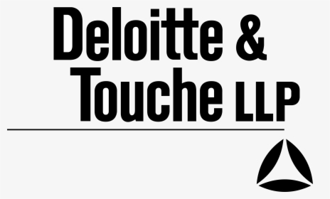 Deloitte & Touche Logo Png Transparent - Deloitte & Touche Llp, Png Download, Transparent PNG