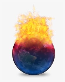 Global Warming Earth Png , Png Download - Earth Climate Change Art, Transparent Png, Transparent PNG
