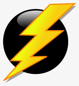 Lightning Strike Cartoon - Lightning Bolt Clipart, HD Png Download, Transparent PNG