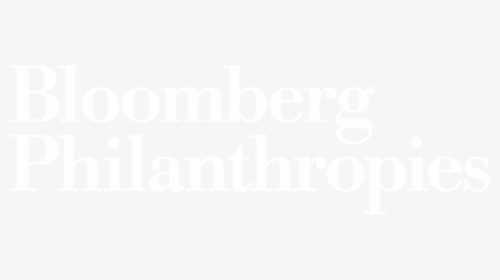 Bloomerg Philanthropies - Johns Hopkins Logo White, HD Png Download, Transparent PNG