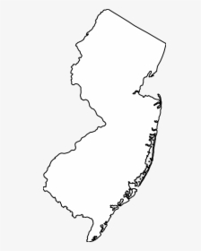 New Jersey Colony Map Outline, HD Png Download, Transparent PNG