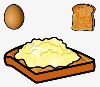 Symbol Food Talksense On - Clip Art Egg On Toast, HD Png Download, Transparent PNG