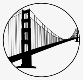 Golden Gate Bridge Logo Transparent, HD Png Download, Transparent PNG