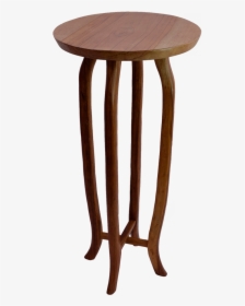 Wood Pedestal With Curved Legs   Class Lazyload Lazyload - End Table, HD Png Download, Transparent PNG