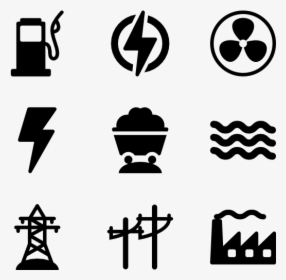 Energy And Power Icons, HD Png Download, Transparent PNG