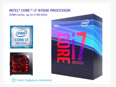 Img - Intel Core I7 9700k Png, Transparent Png, Transparent PNG