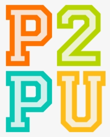 P2pu Logo Medium Rgb-02 - P2pu Logo, HD Png Download, Transparent PNG