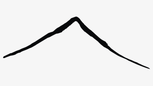 Mountain Vector Solo Black - Black Mountain Vector, HD Png Download, Transparent PNG