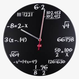 Pop Quiz Clock - Math Clock Clipart, HD Png Download, Transparent PNG