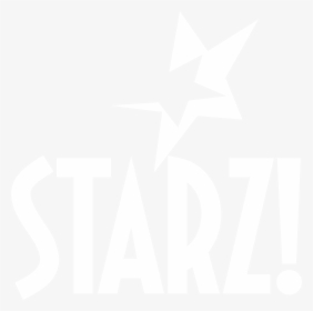 Starz Logo Black And White, HD Png Download, Transparent PNG