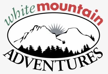 White Mountain Adventures Logo Png Transparent - Mountain Vector, Png Download, Transparent PNG