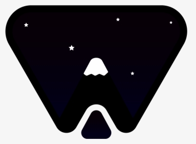 Mountain Snowcap Mountain Vector Logo Ui Stars Debut, HD Png Download, Transparent PNG