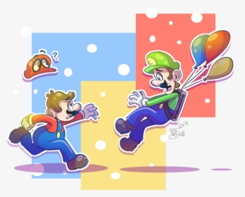 Luigi Balloon World Art, HD Png Download, Transparent PNG