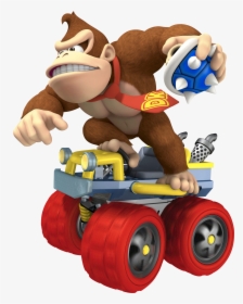 Mario Clipart Mario Cart - Donkey Kong Mario Kart, HD Png Download, Transparent PNG