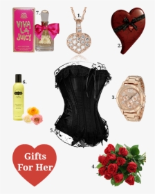 Valentine Day Gifts For Her - Valentine's Day Gifts For Her Ideas, HD Png Download, Transparent PNG