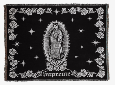 Supreme Virgin Mary Blanket Fw - Supreme Virgin Mary Blanket, HD Png Download, Transparent PNG
