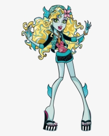Lagoona Blue Is The Daughter Of A Sea Creature - Lagoona Blue Monster High Characters, HD Png Download, Transparent PNG