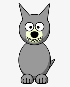 Cartoon Wolf Clipart - Openclipart Org Wolf, HD Png Download, Transparent PNG