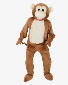 Mini Mascot Cheeky Monkey Costume - Full Body Animal Costumes, HD Png Download, Transparent PNG