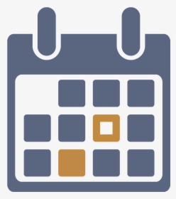 Icon Calendar Png Gray, Transparent Png, Transparent PNG