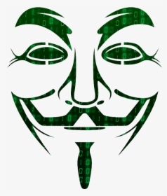 Hacker Png Image Free Download - Guy Fawkes Mask, Transparent Png, Transparent PNG