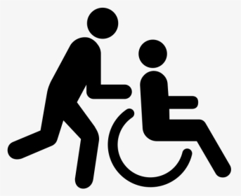 Patient On Wheelchair Icon, HD Png Download, Transparent PNG