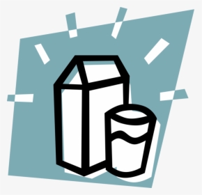 Graphic Free Milk Vector Carton - Bebidas Em Portugues Vocabulario, HD Png Download, Transparent PNG