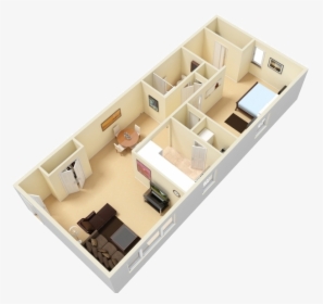 1 Bedroom - Apartment, HD Png Download, Transparent PNG