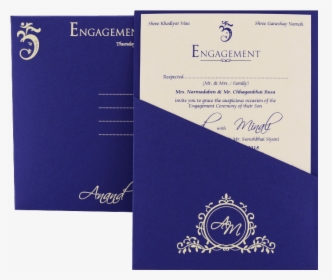 Engagement Invitations - Ec-9525 - - Engagement Ceremony Paper, HD Png Download, Transparent PNG