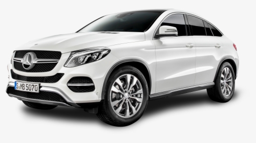 Mercedes Benz Gle Coupe White Car Png Image - Glc Gle Mercedes Gla, Transparent Png, Transparent PNG