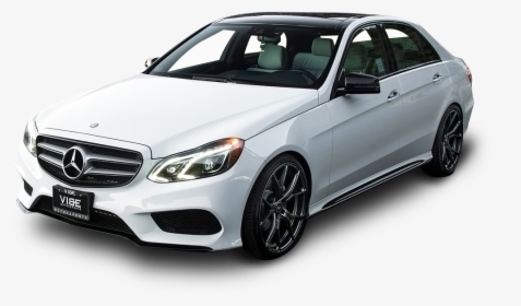 White Mercedes Benz E Class Car Png Image - Мерседес Е Класс Обои, Transparent Png, Transparent PNG