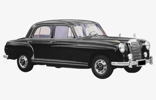 Mercedes Benz, Type 219, Limousine, Oldtimer, Auto - Mercedes Classic Car With No Background, HD Png Download, Transparent PNG