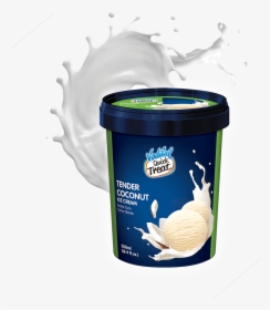 Tender Coconut - Vadilal Quick Treat Ice Cream Vanilla, HD Png Download, Transparent PNG