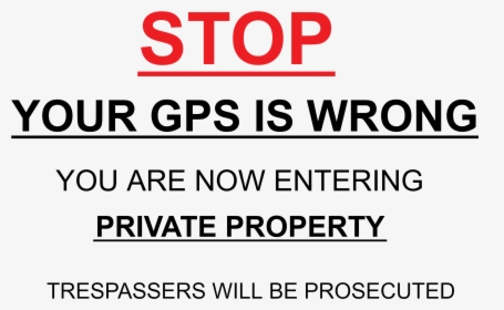 Transparent Wrong Sign Png - Easy Gps, Png Download, Transparent PNG