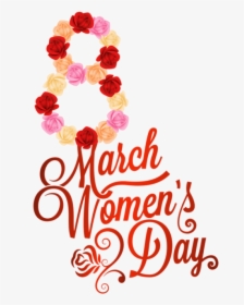 Free Png Red 8 March Womens Day Png Images Transparent - Rose, Png Download, Transparent PNG