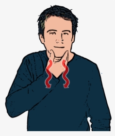British Sign Language - British Sign Language Man, HD Png Download, Transparent PNG