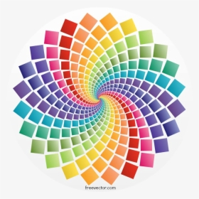 Jali Design In Circle - Colorful Circular Pattern, HD Png Download, Transparent PNG