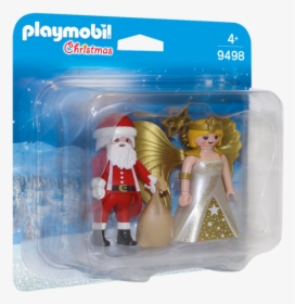Father Christmas And Angel - Playmobil Christmas, HD Png Download, Transparent PNG