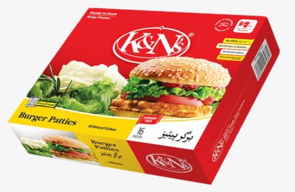 K&n S Burger Patties Economy Pack - French Fries, HD Png Download, Transparent PNG