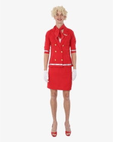 Air Hostess Png Transparent Image - Red Sequin Dress, Png Download, Transparent PNG