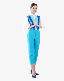 Bangkok Airways Air Hostess, HD Png Download, Transparent PNG