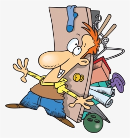 Clip Art Freeuse Stock Garage Sales Free Download Best - Trying To Close A Door, HD Png Download, Transparent PNG