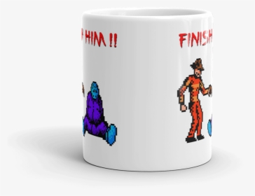 Finish Him Freddy V Jason Mug - Coffee Cup, HD Png Download, Transparent PNG