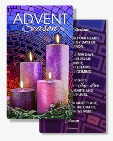 Advent Candles Card, HD Png Download, Transparent PNG